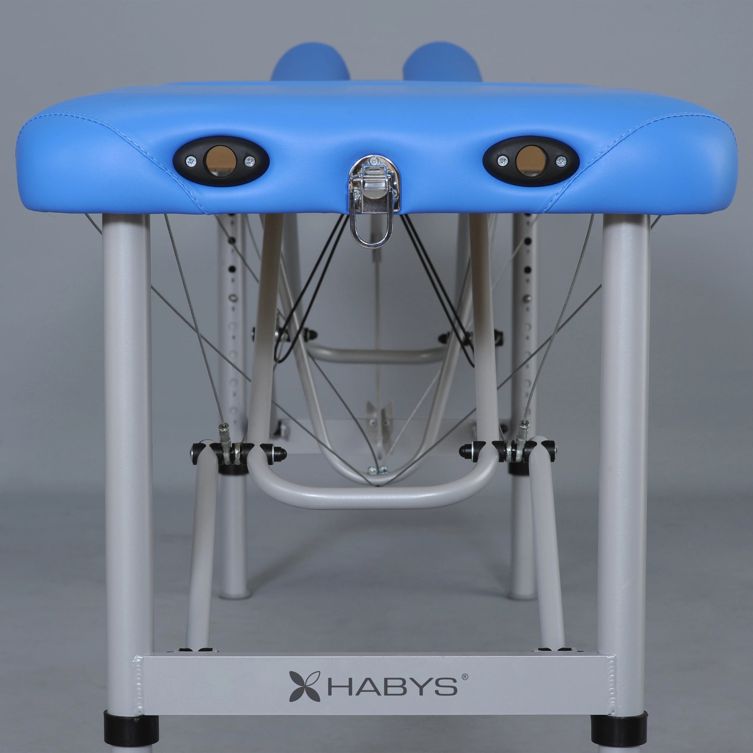 Opvouwbare massagetafel Chiro Ultralux 19 Alu Vinyl Flex, zwart