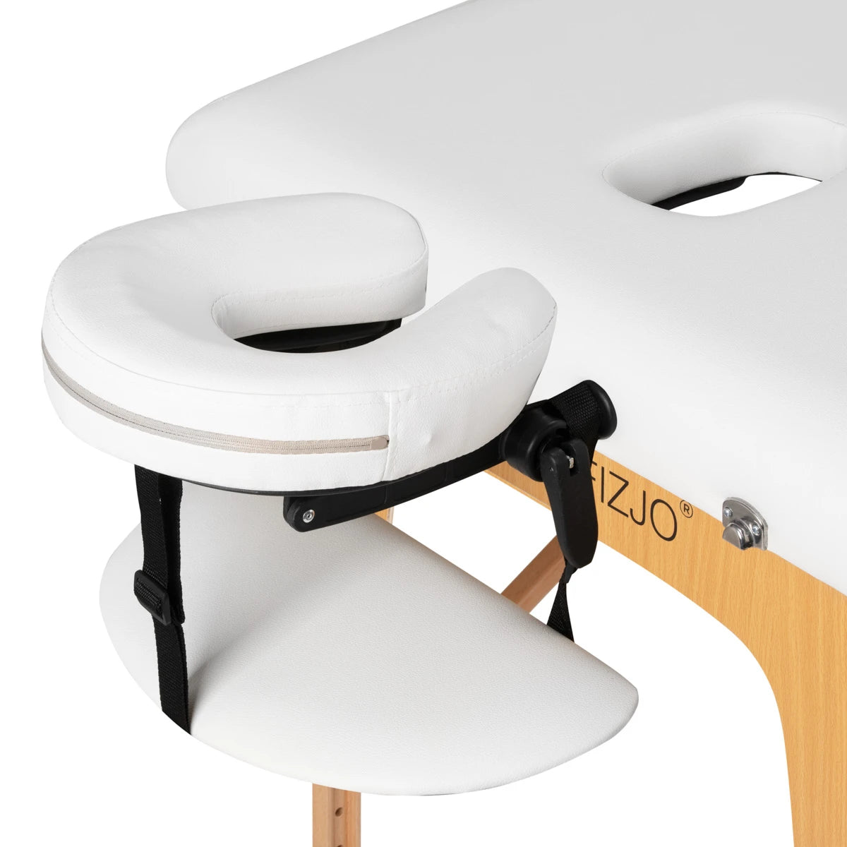 Activfizjo Opvouwbare massagetafel Comfort Lux 2-delig 190x70, Wit