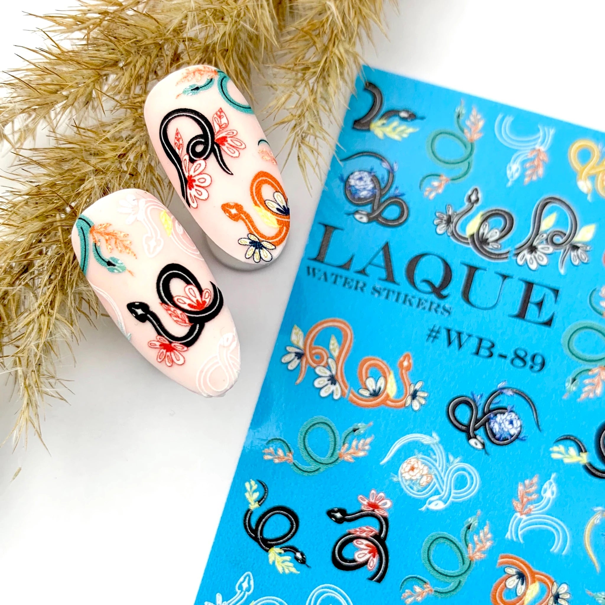 Laque Nail art sliders #WB-89
