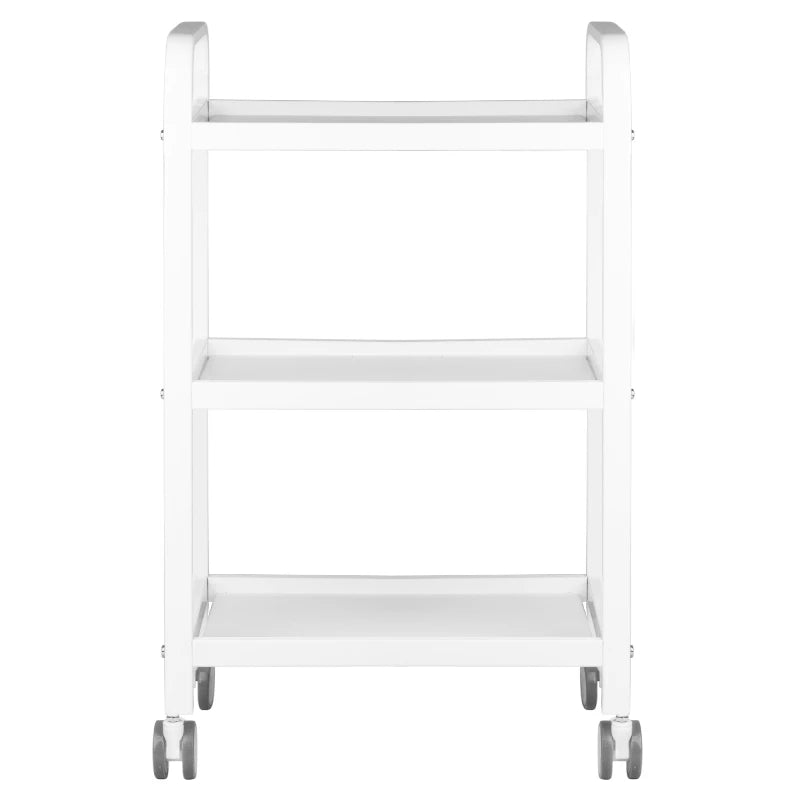 table -  cosmetic trolley Hs09 white
