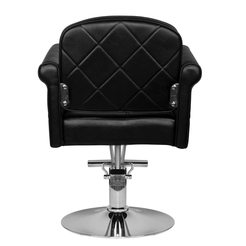 Hair System HS69 Friseurstuhl, Schwarz