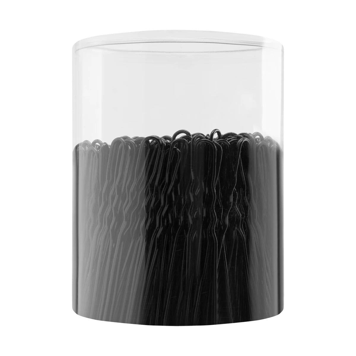 Haarknoten e-65 300er Pack 5 cm, Schwarz