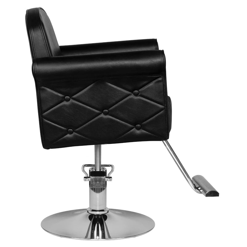 Hair System HS69 Friseurstuhl, Schwarz
