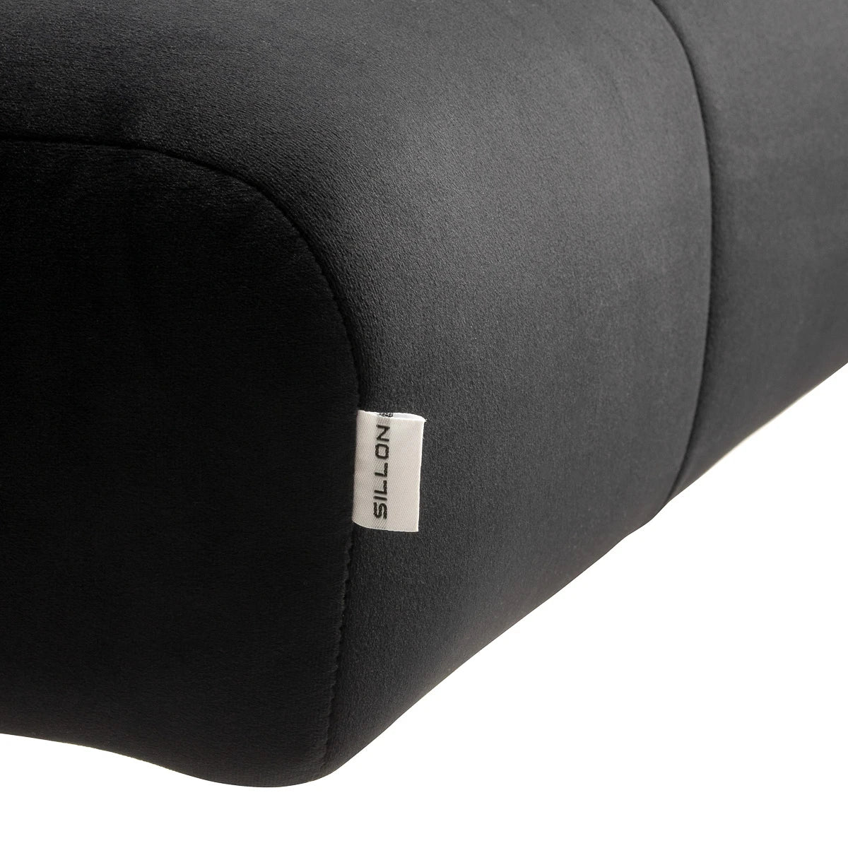 Sillon Corona behandelstoel voor wimperextensions, zwart met gouden voet