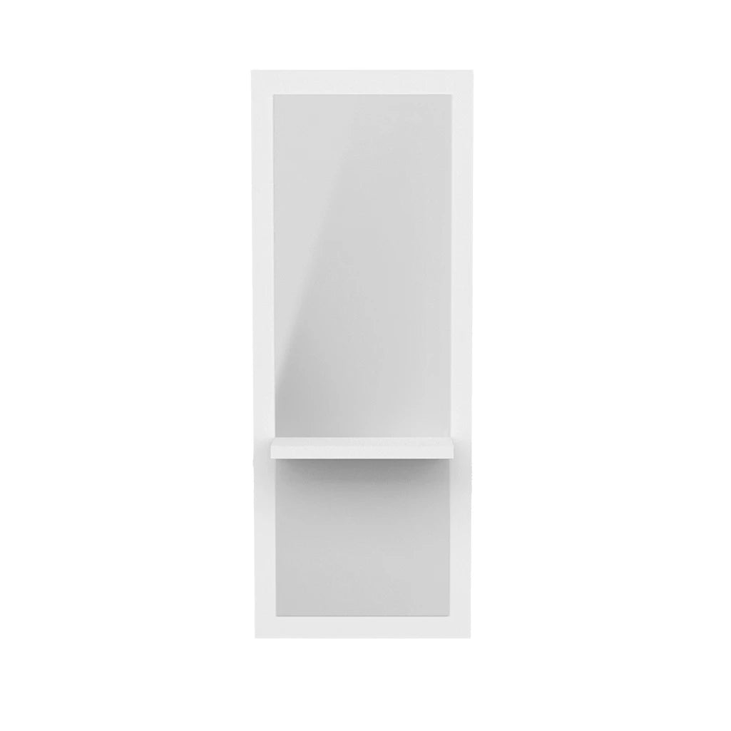Weelko Haar-Styling-Station TIBIM, Weiß mit weißem Tablett