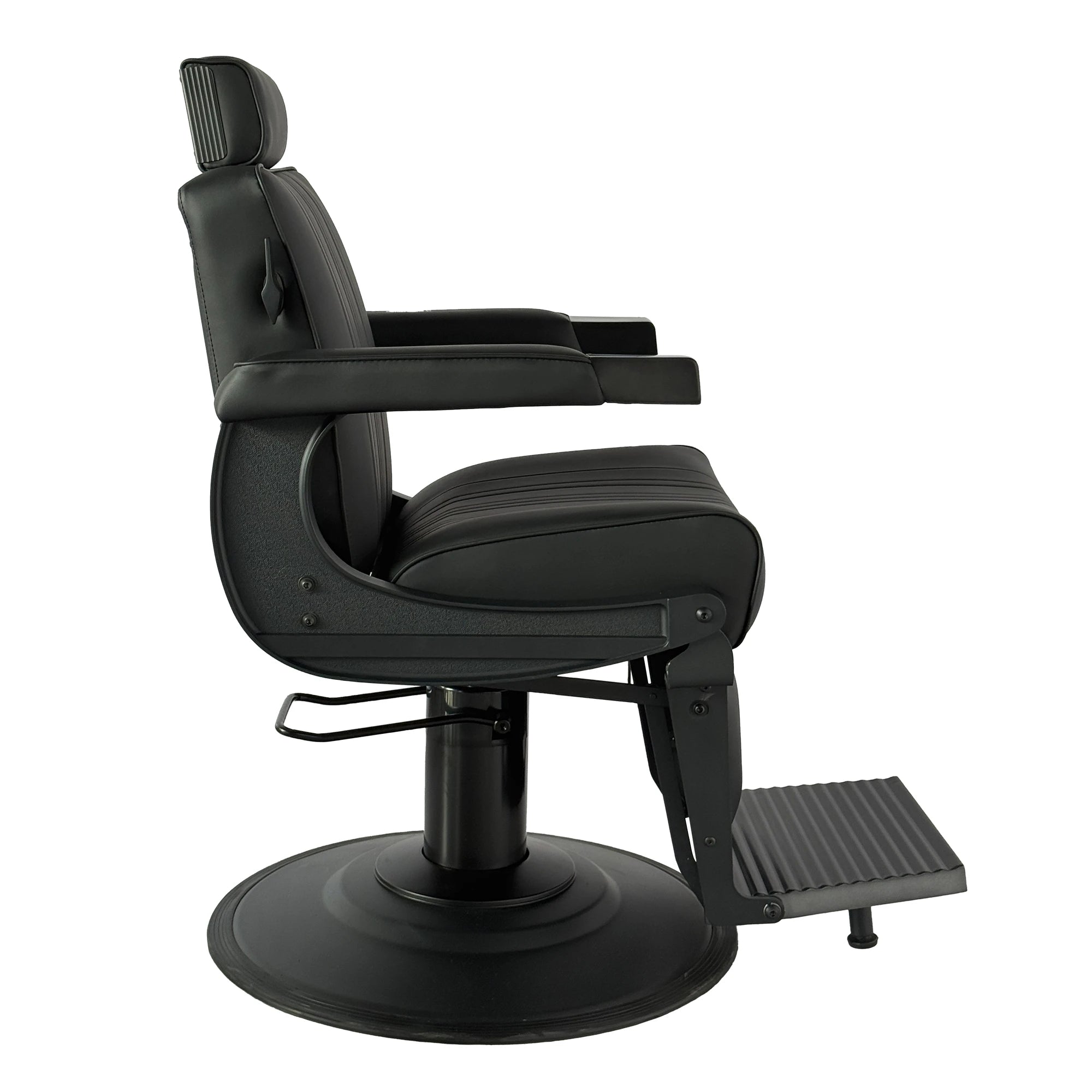 Weelko LEVER Barberstuhl, Schwarz