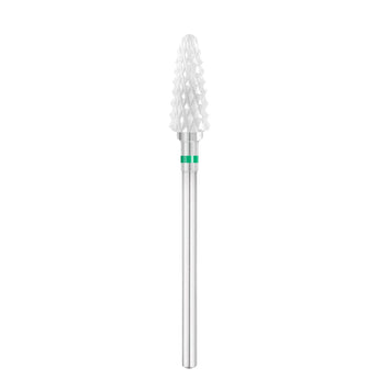 Keramische freesstift, kegel, groen