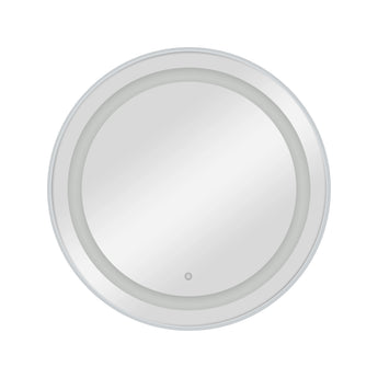 Round Hair Styling Stand with LED Light BREE SILVER