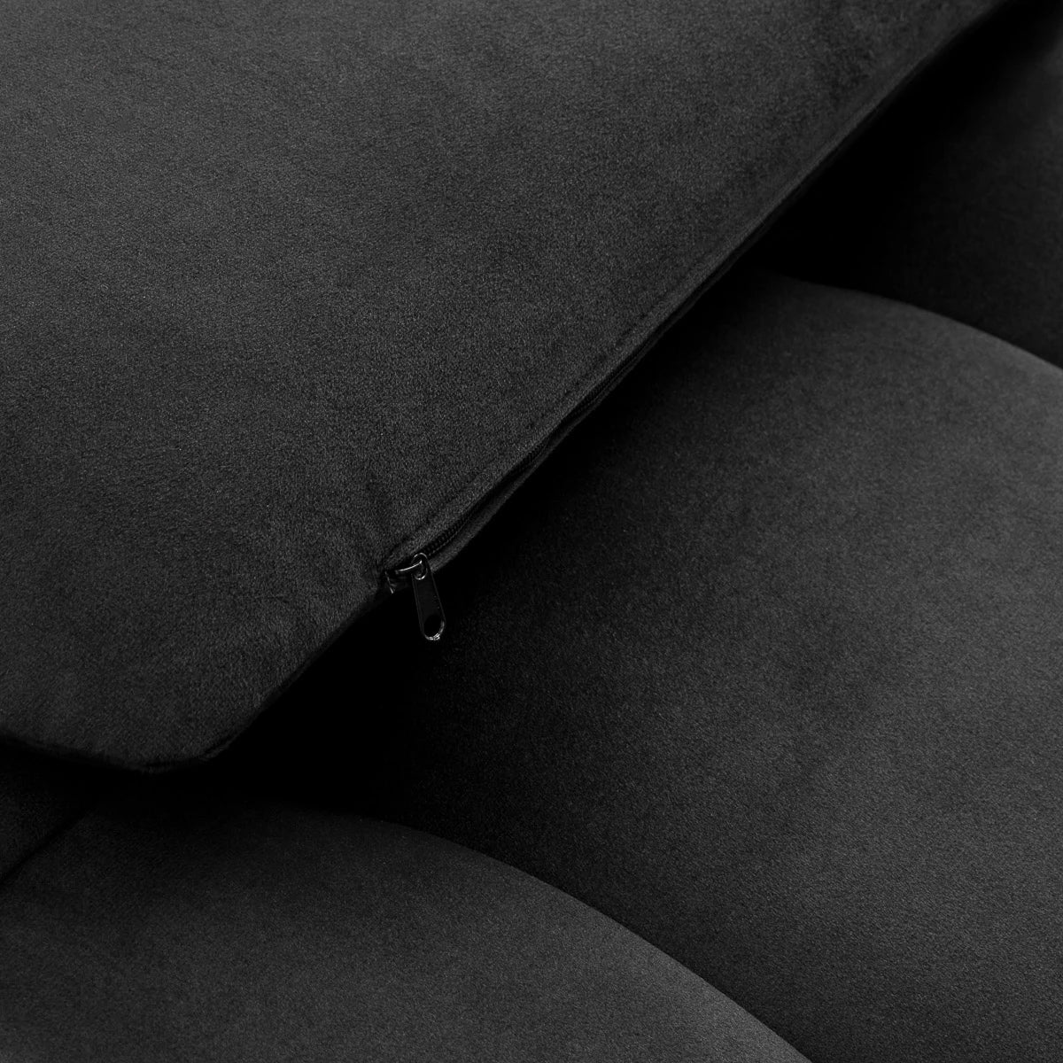 Sillon Corona behandelstoel voor wimperextensions, zwart met gouden voet