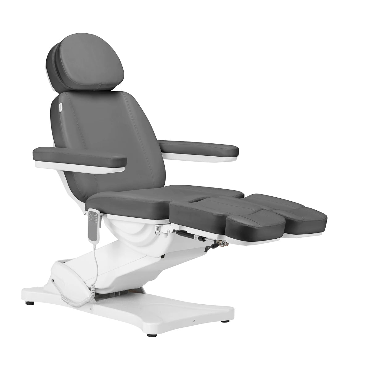 Elektrische behandelstoel SILLON Classic Pedi, 2 motoren, grijs