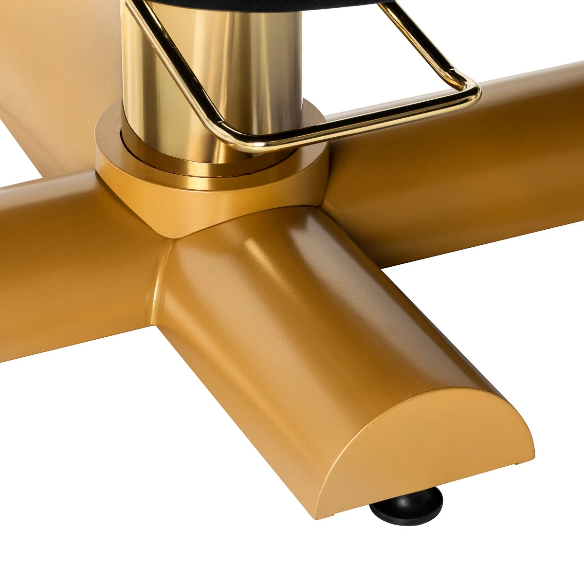 Sillon Corona behandelstoel voor wimperextensions, zwart met gouden voet