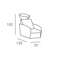Ayala Haarwasunit Globe Sofa