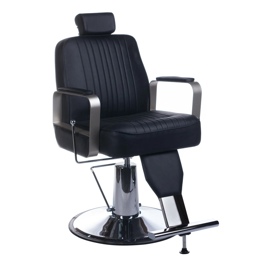 Barbiersstoel HOMER BH-31237, zwart