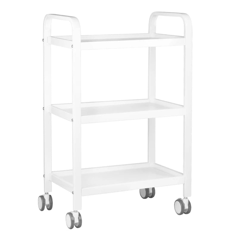 table -  cosmetic trolley Hs09 white