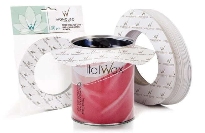 ItalWax Papieren bescherming voor waxblikken, 20 stuks