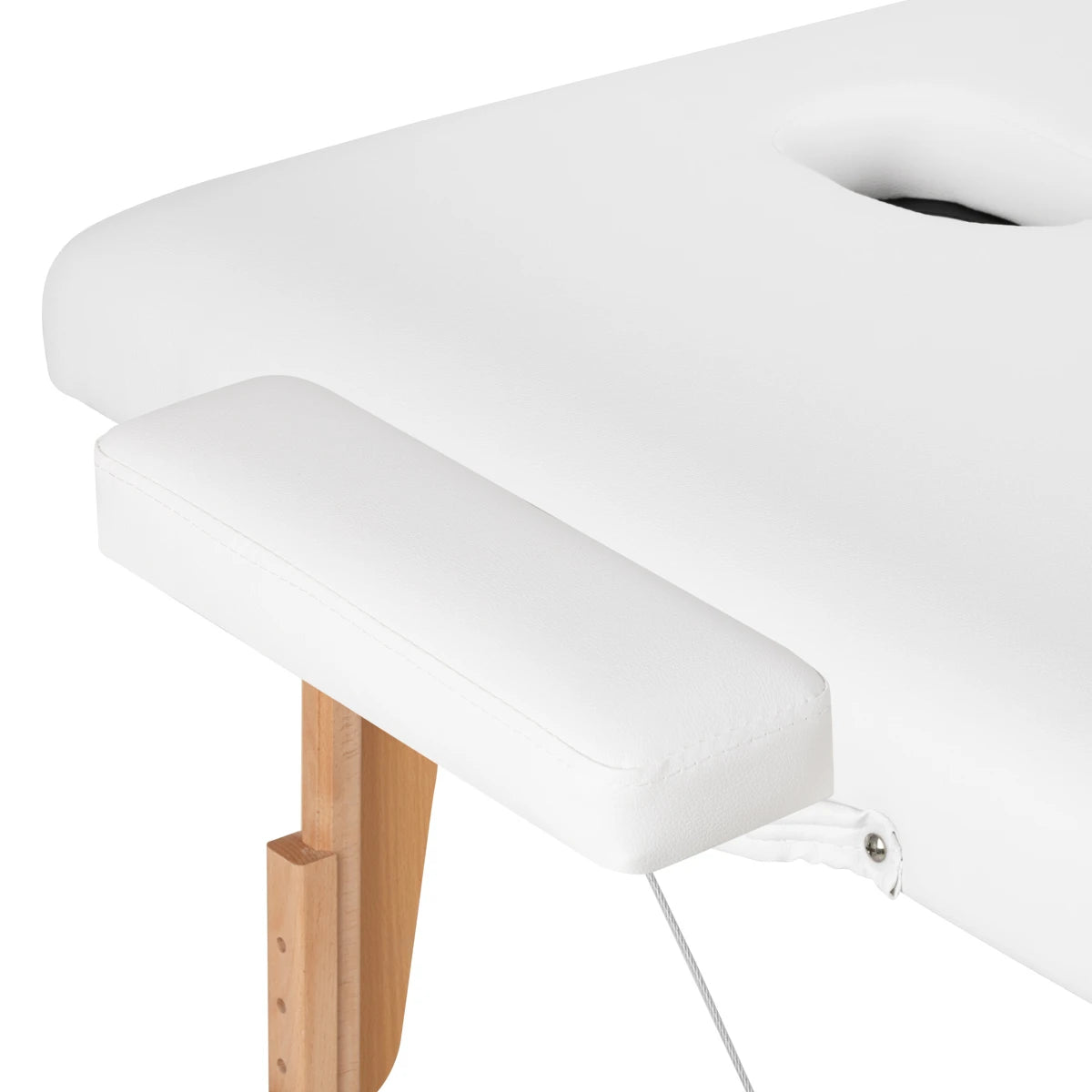 Activfizjo Opvouwbare massagetafel Comfort Lux 2-delig 190x70, Wit