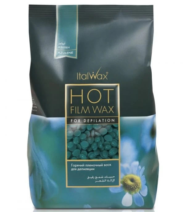ItalWax HOT FILM WAX IN BEADS, azulene 500г