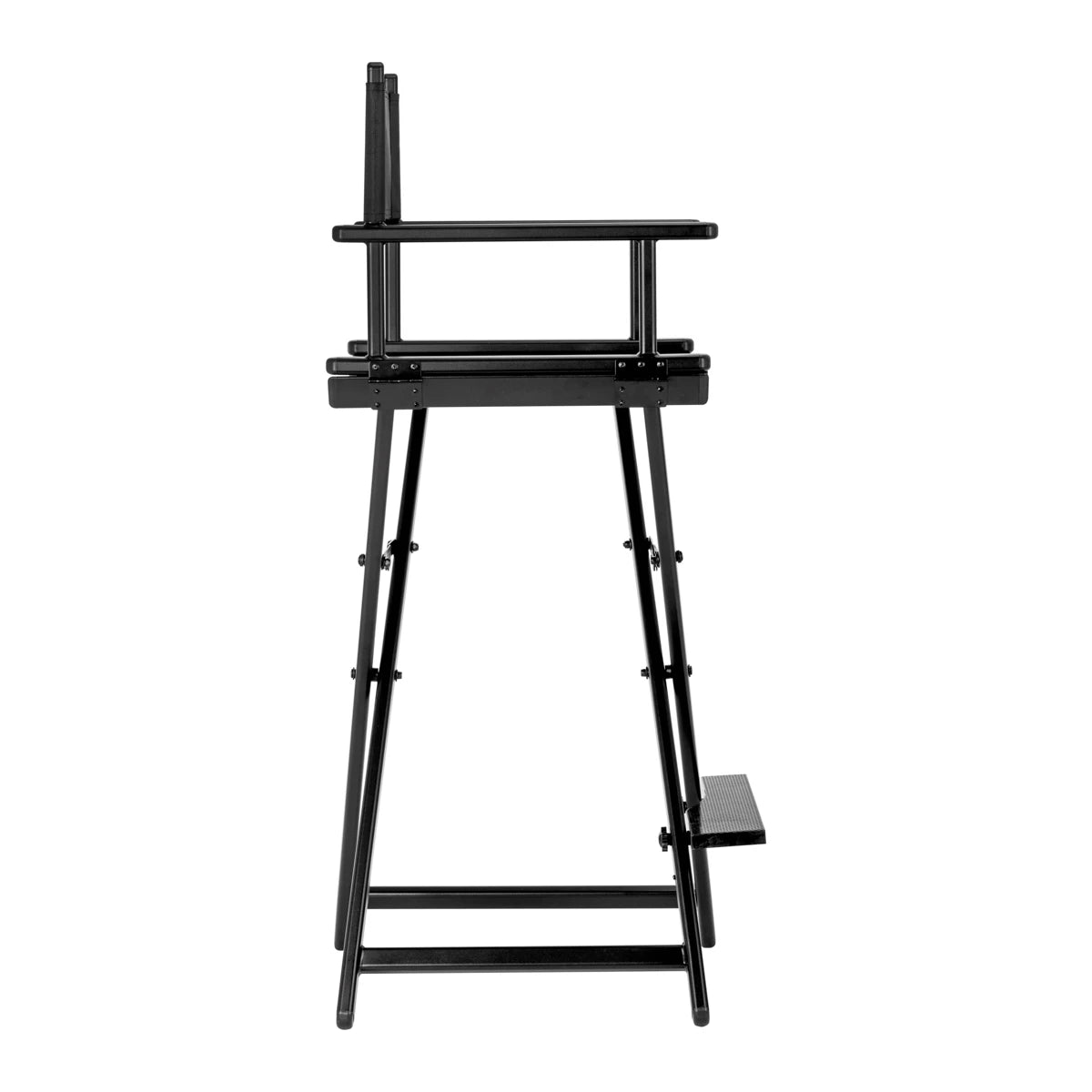 Gabbiano Behandelstoel, zwart aluminium