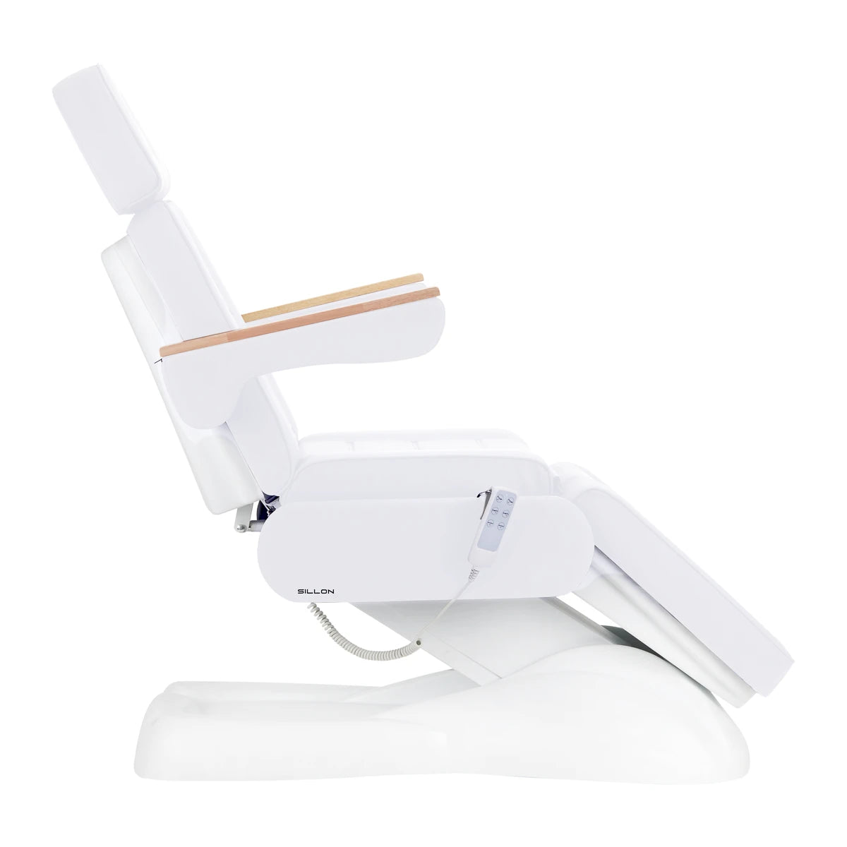 Electric cosmetic chair SILLON Lux 273b 3 motors cold white