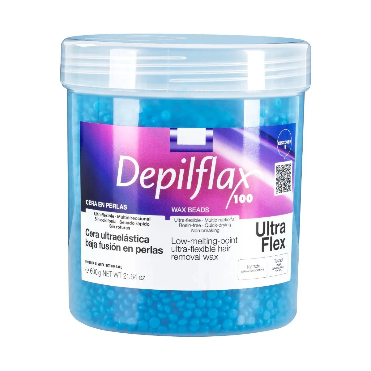 Depilflax 100 Filmwas Ultraflex Blue, 600g