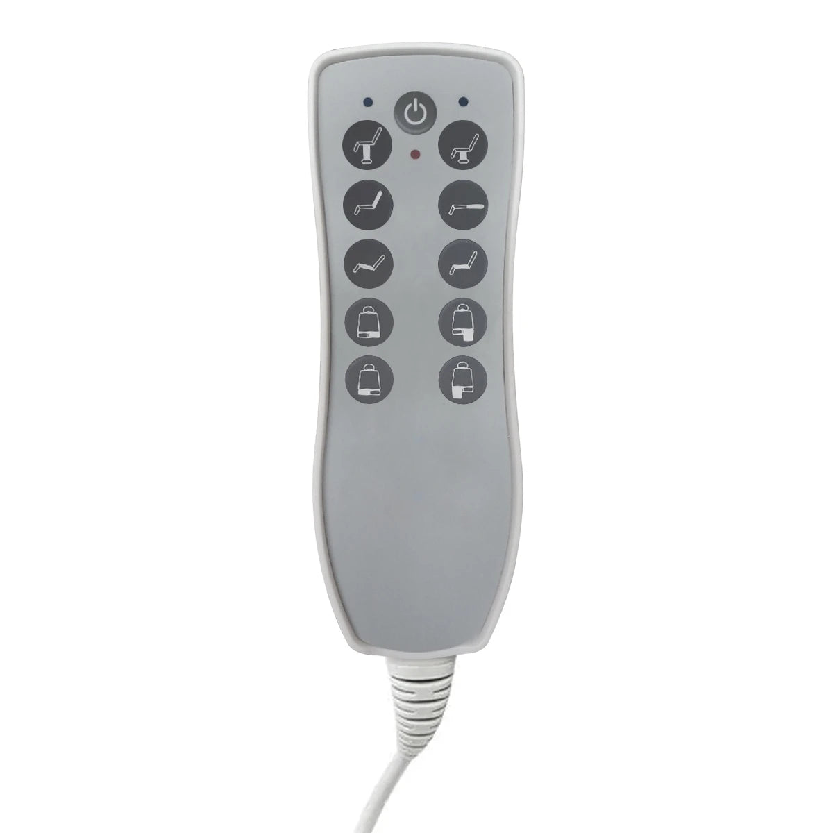 Pedicure Chair AZZURRO 869as PEDI, 5 motors rotary, gray