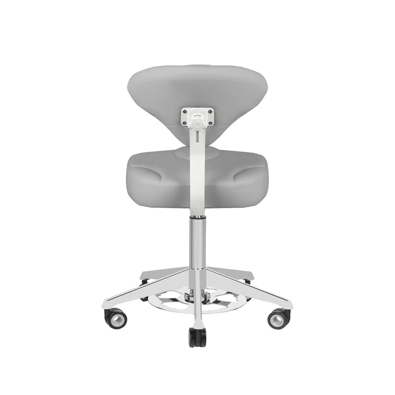 Cosmetic chair, AZZURRO 156F BUMP-UP, grey