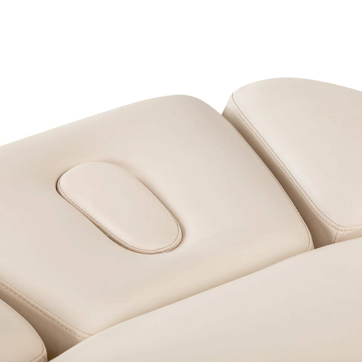 Sillon SPA-Kosmetikliege Relax, Creme mit hellbrauner Basis
