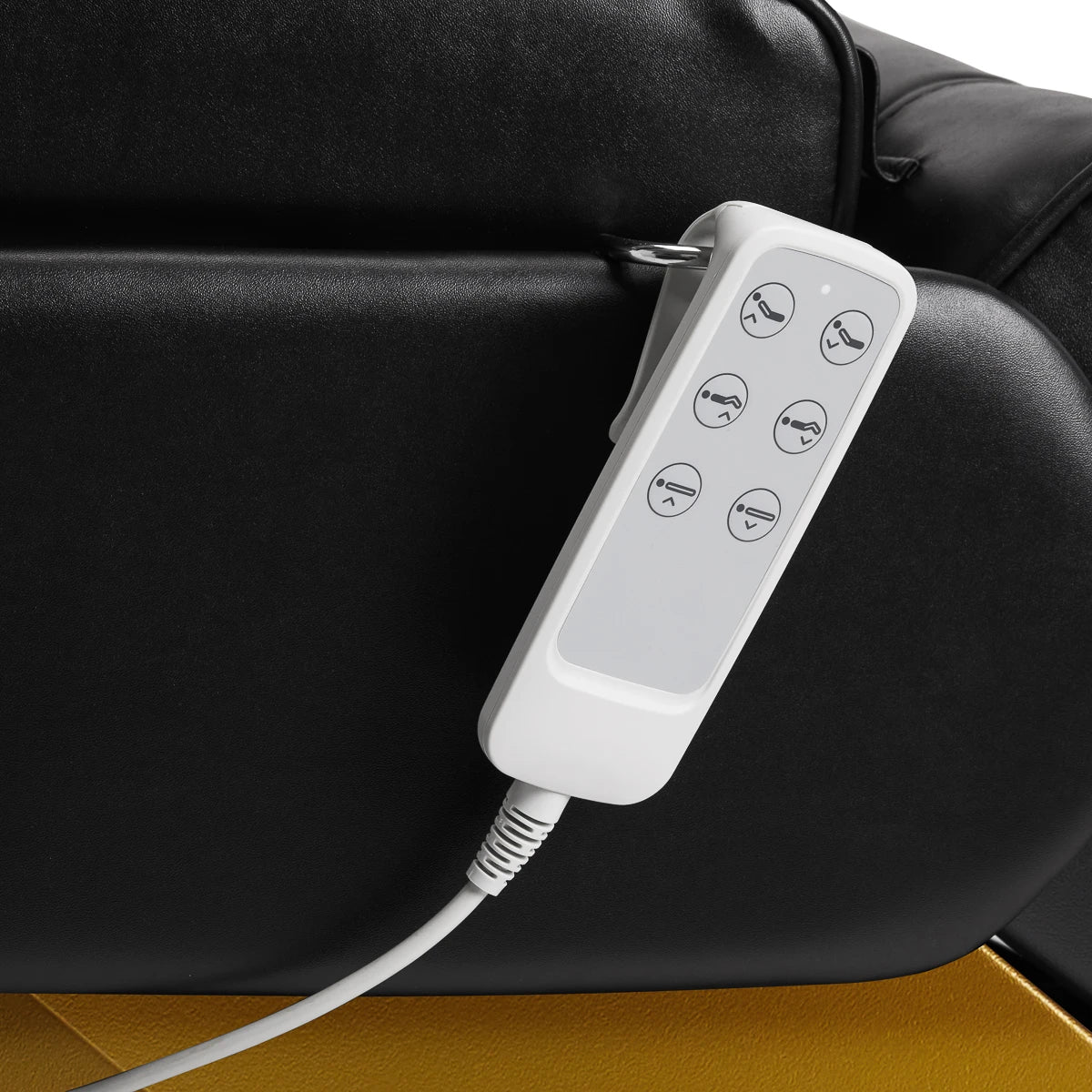 Beauty bed-couche SILLON LUX 273b, 3 motors, gold-black
