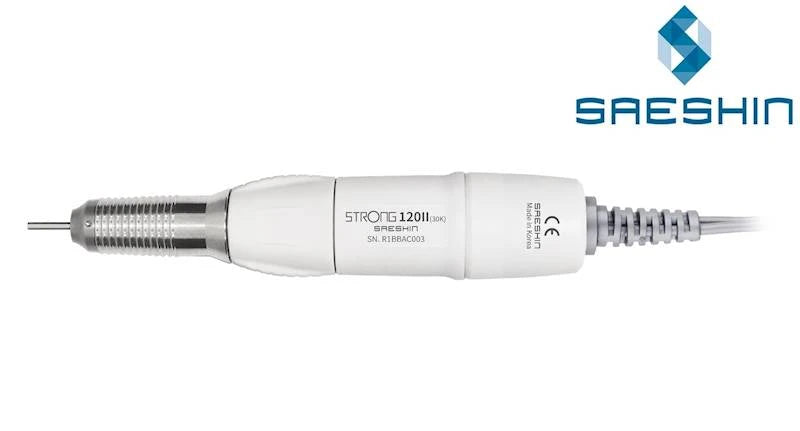 Saeshin Strong 120ii Nagelfräser Handpiece, Weiß