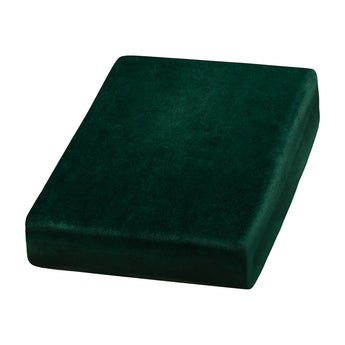 BOTTLE GREEN VELOUR SHEET