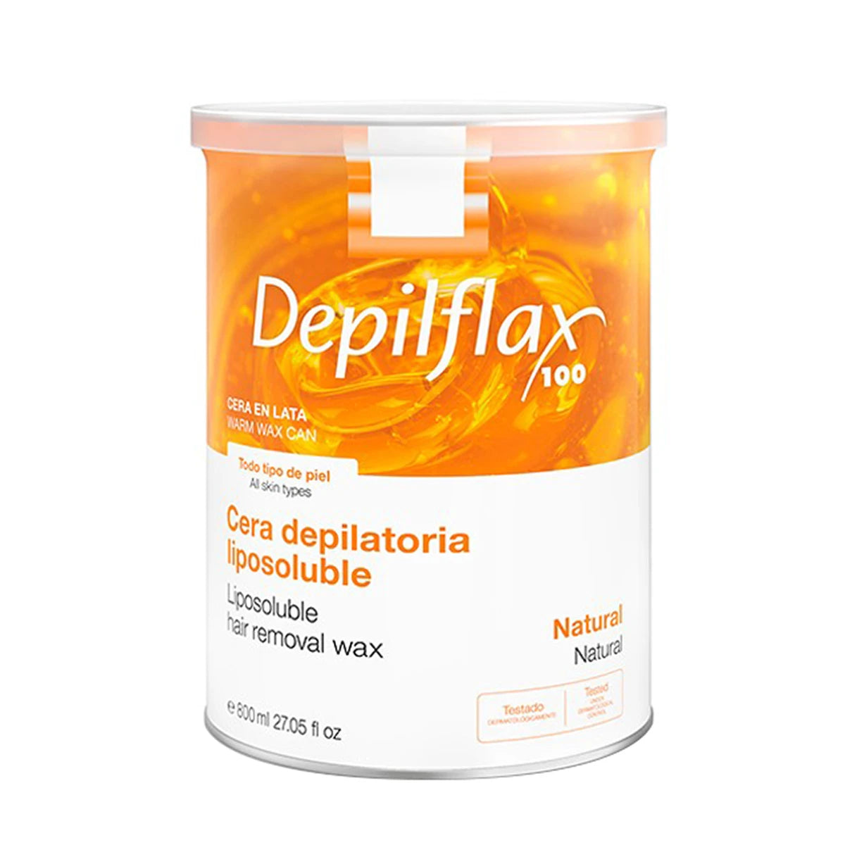 Depilflax 100 Ontharingsswas Natural, 800 ml