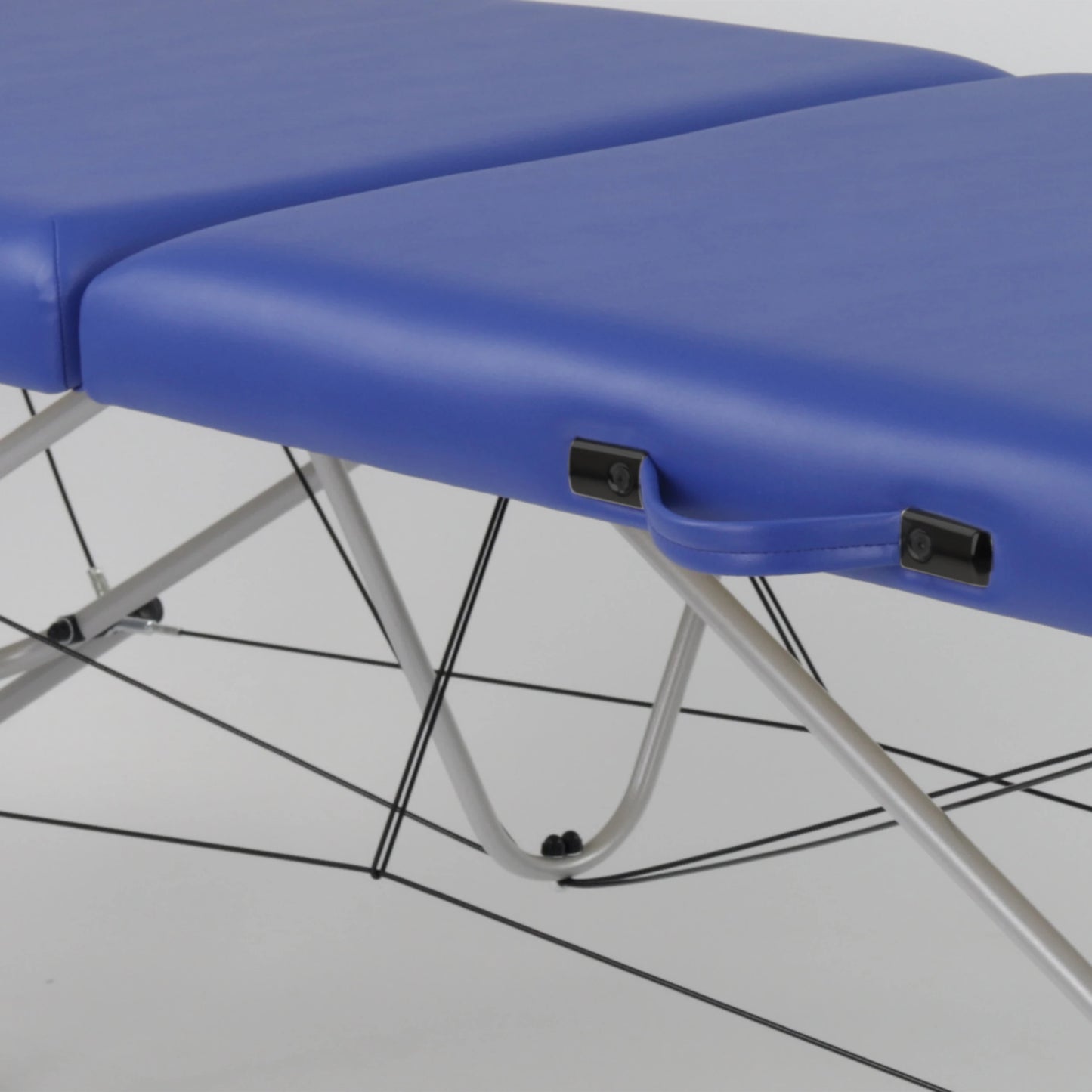 Opvouwbare massagetafel Aero Stabila Alu 60 Vinyl Flex, marineblauw