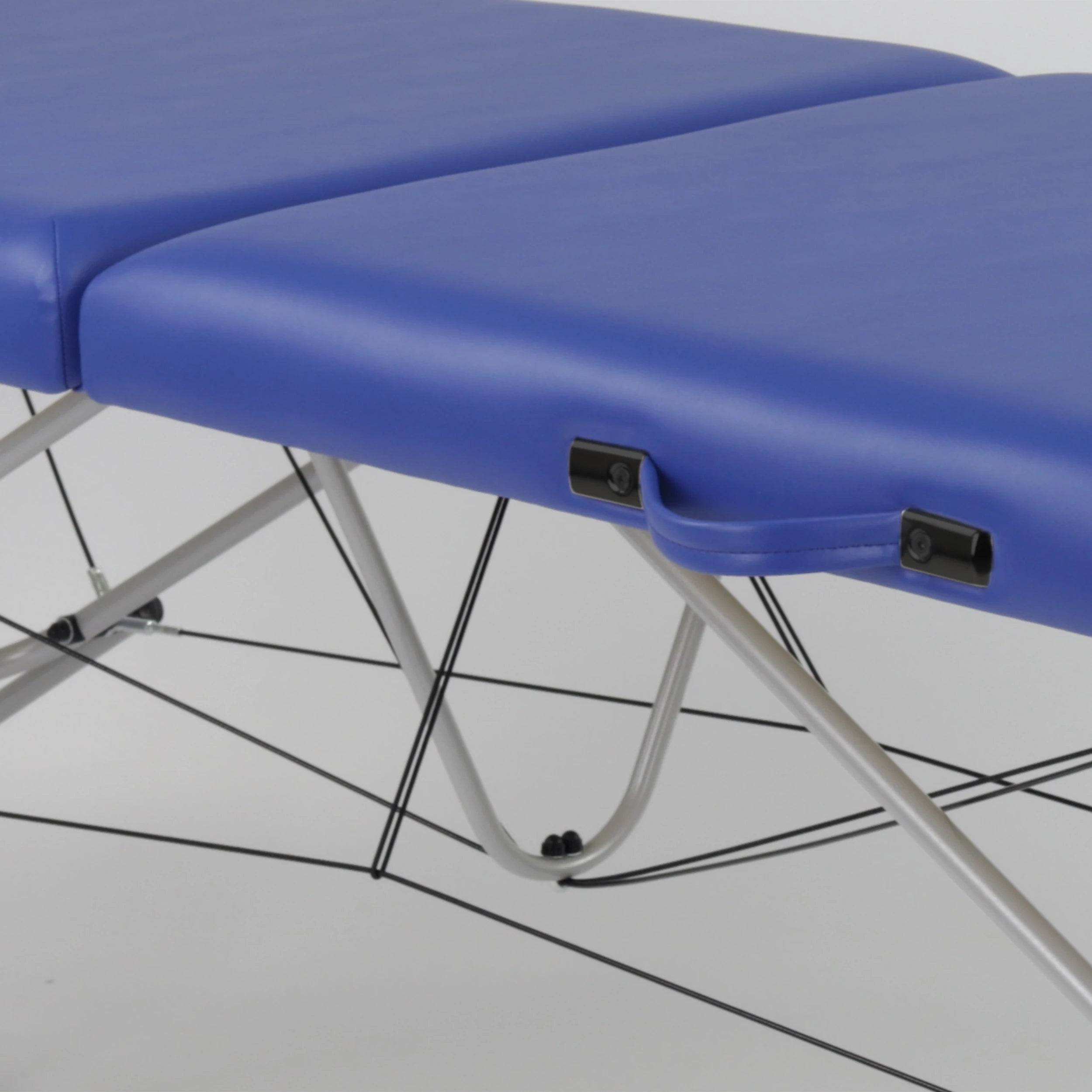 Opvouwbare massagetafel Aero Stabila Alu 60 Vinyl Flex, marineblauw