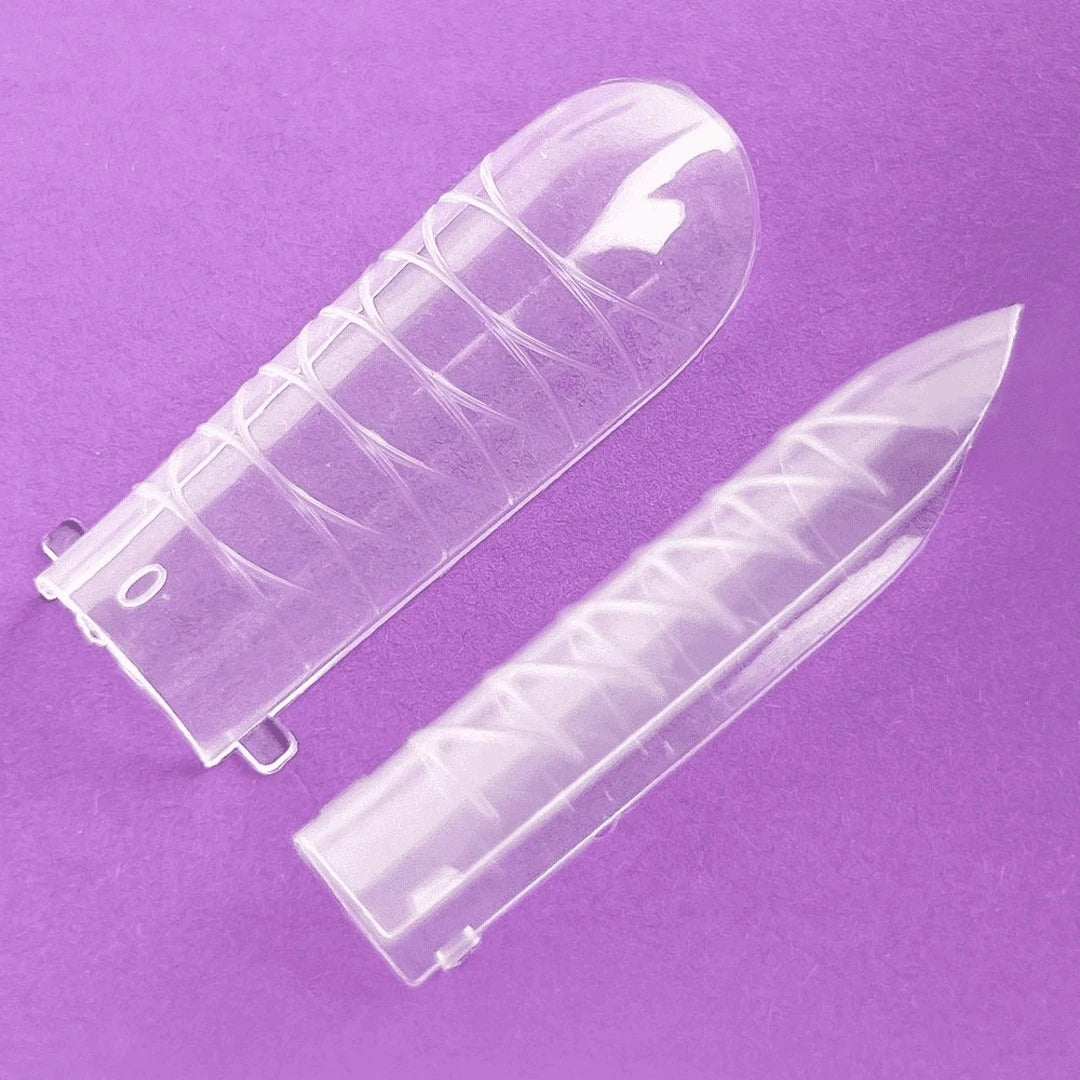 DNKa Nagelformen für Nagelverlängerung, SQUARE 120 Stück