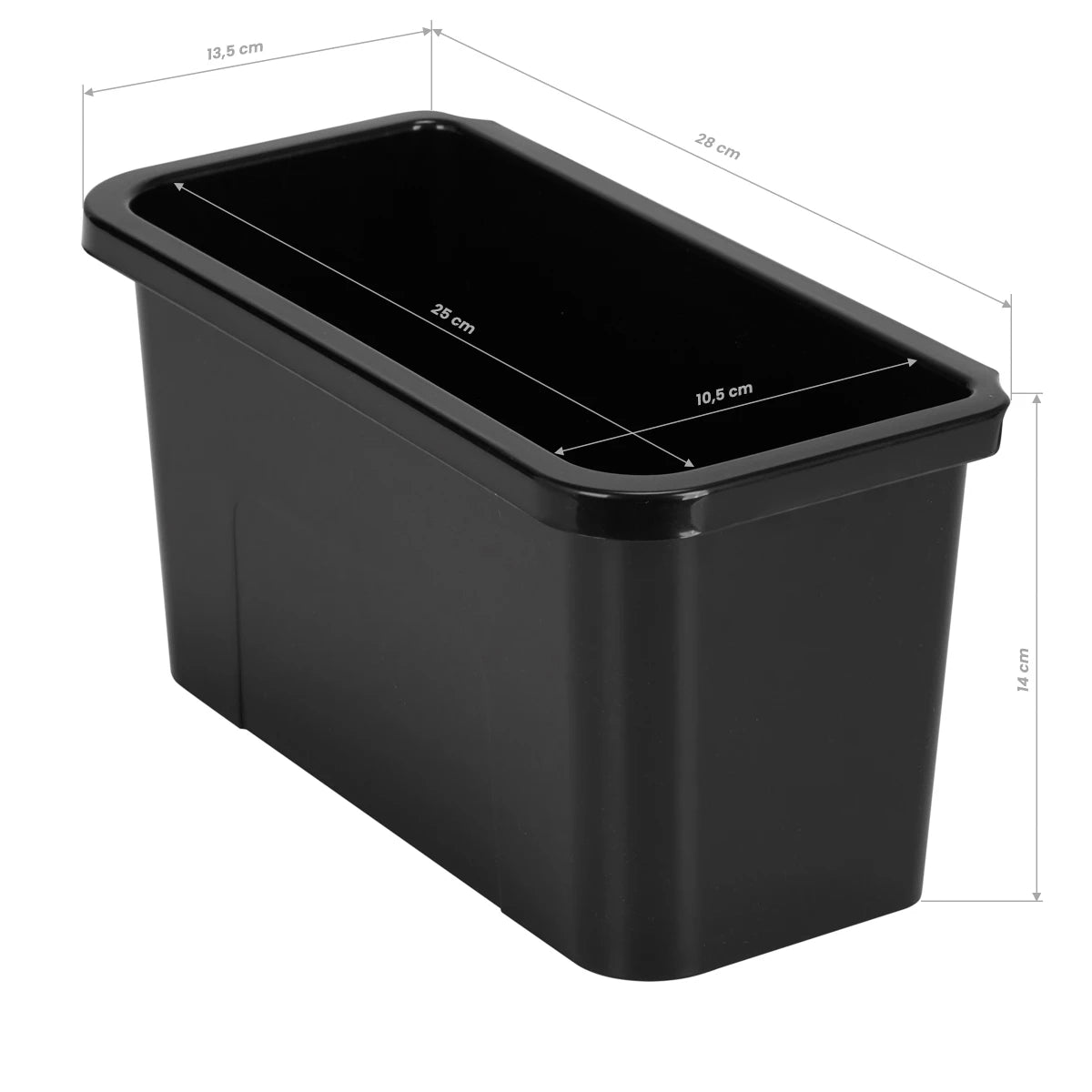 Gabbiano Kapperswagen 68B, zwart